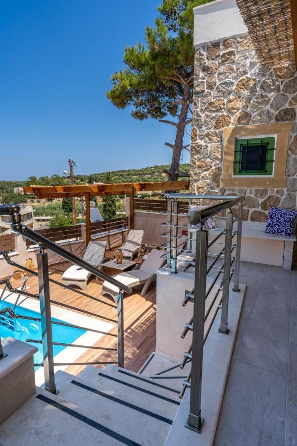 Aggel'S House - Stone House - Private Pool - Courtyard - Countryside Views Villa Kato Episkopi Dış mekan fotoğraf