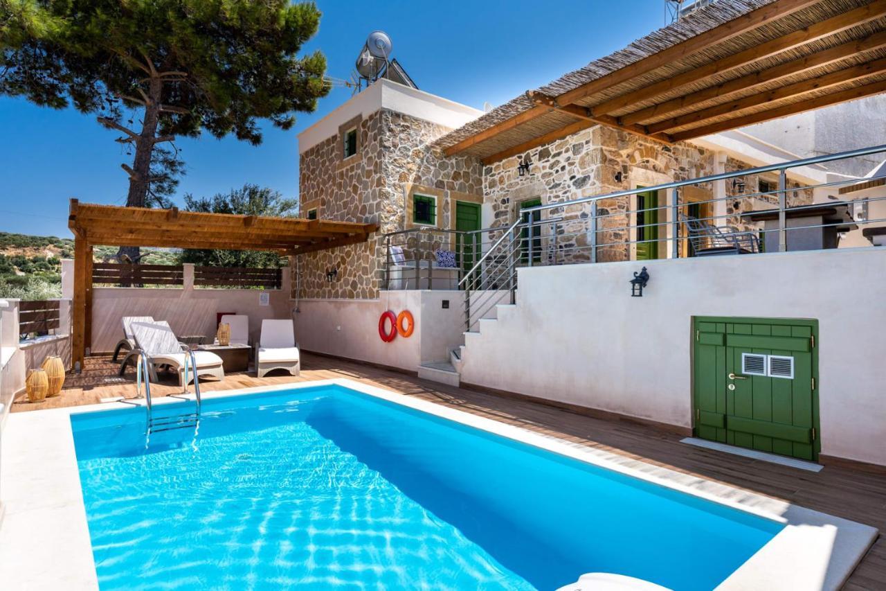 Aggel'S House - Stone House - Private Pool - Courtyard - Countryside Views Villa Kato Episkopi Dış mekan fotoğraf